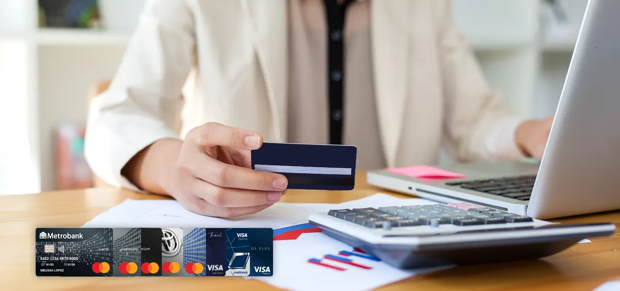 Metrobank’s credit card interest rates and fees