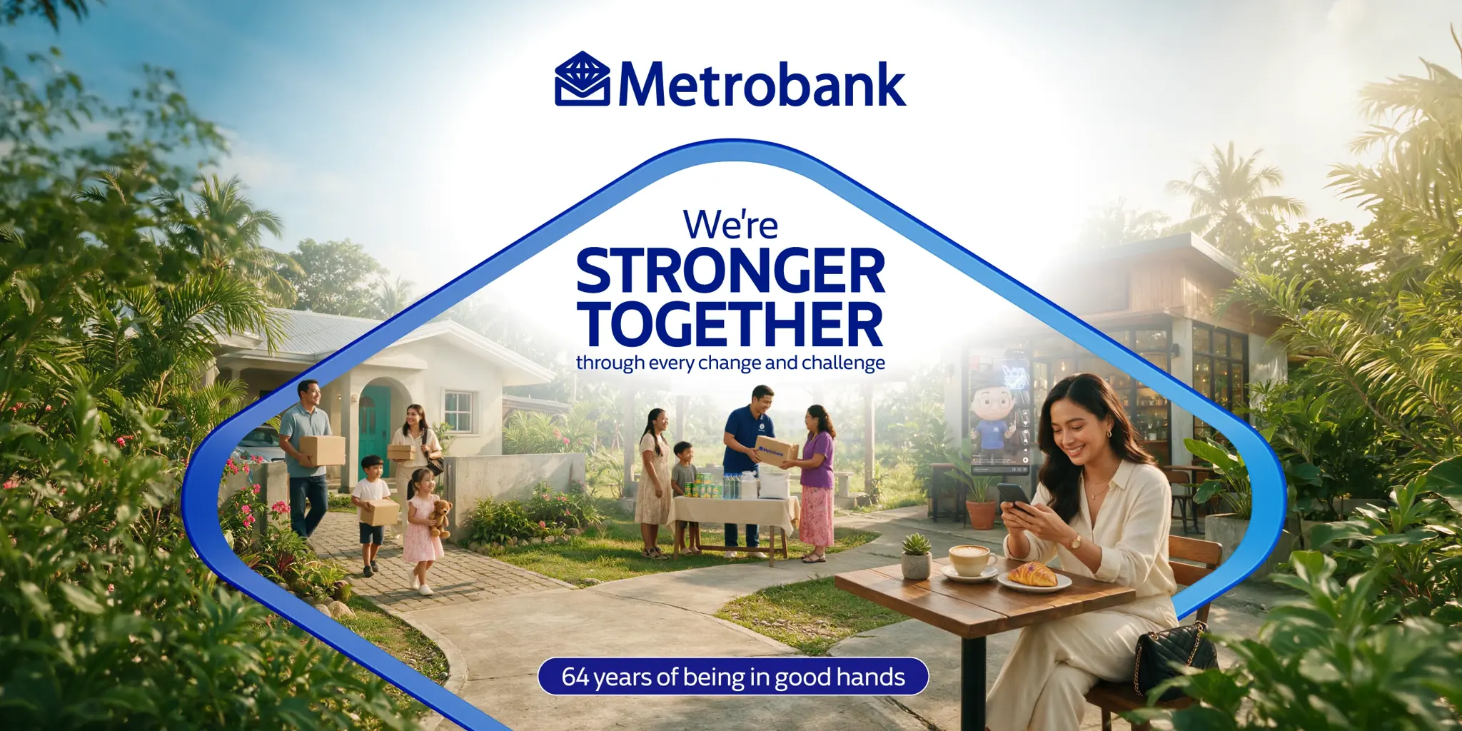<h1>Metrobank marks 64 years of growing stronger with Filipinos</h1>